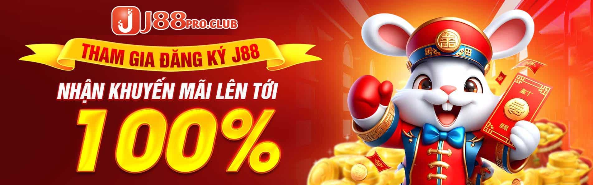 Thưởng nạp 100% khi tham gia chơi tại J88pro.club